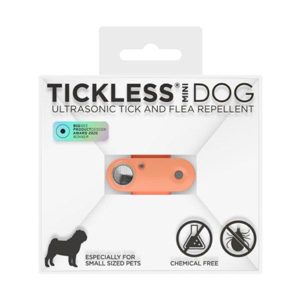 Tickless MINI Dog Barack tölthető ultrahangos kullancs és bolhariasztó
kutyák számára