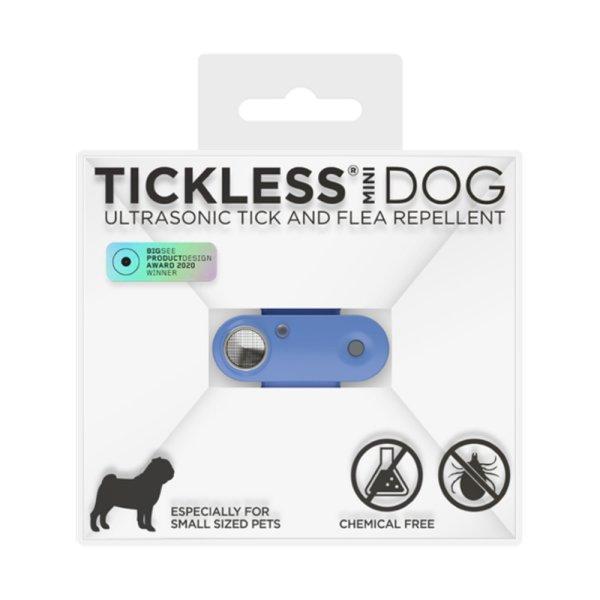 Tickless MINI Dog Kék tölthető ultrahangos kullancs és bolhariasztó kutyák
számára