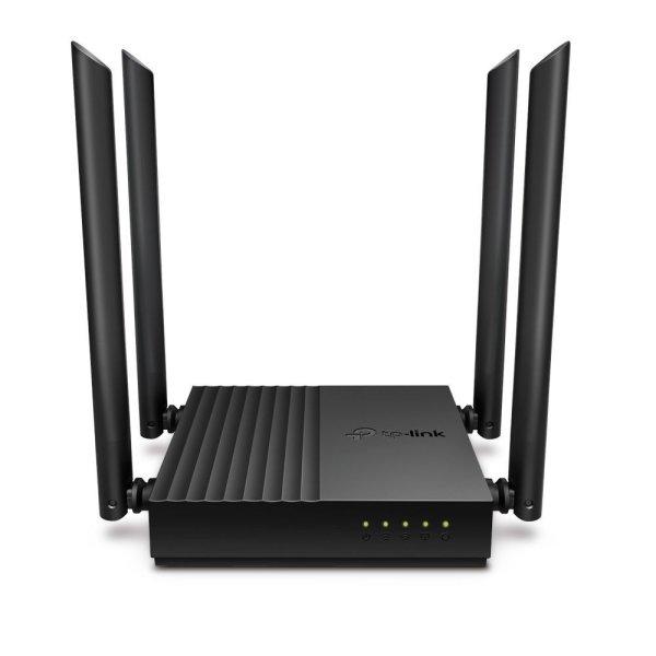 TP-Link - TP-Link Wireless Router Dual Band AC1200 Archer C64
