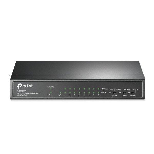 TP-Link - TP-Link PoE switch TL-SF1009P
