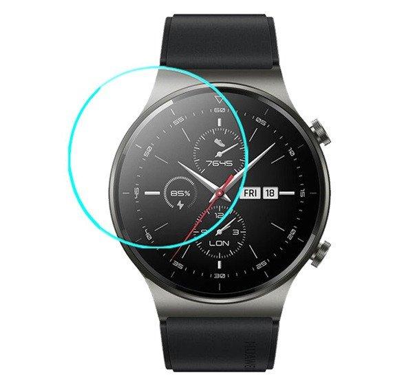 Képernyővédő üveg (karcálló, 0.3mm, 9H, NEM íves) ÁTLÁTSZÓ Huawei
Watch GT 2 Pro