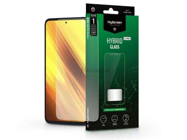 Xiaomi Poco X3/X3 Pro rugalmas üveg képernyővédő fólia - MyScreen
Protector Hybrid Glass Lite - átlátszó