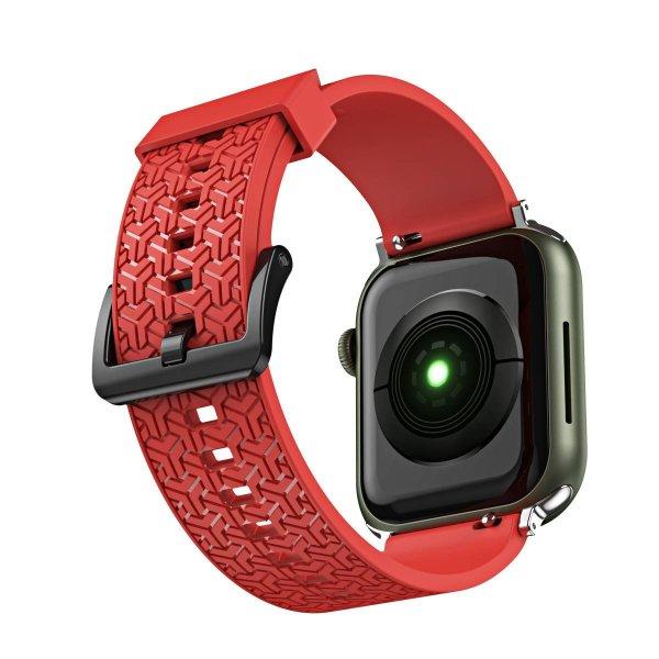 Watch Strap Y Watch Strap Watch 7 / SE (45/44 / 42mm) karpánt Watchband
Watchband piros tok
