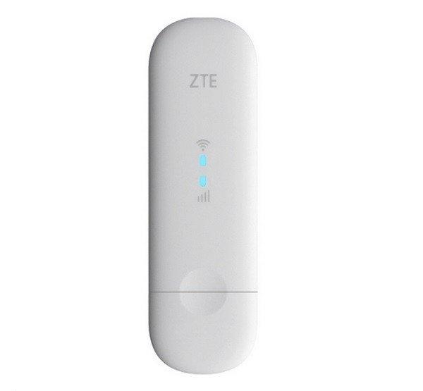 ZTE MF79U hordozható USB modem/USB Stick (HOTSPOT, 150 Mbps, 4G LTE, microSD
kártyaolvasó) FEHÉR