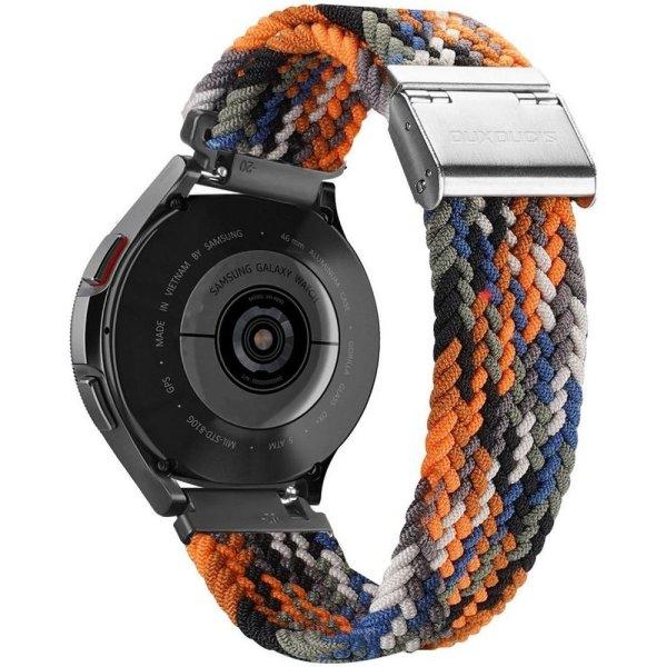 DUX DUCIS Mixture II - nyújtható fonott szíj Samsung Galaxy Watch / Huawei
Watch / Honor Watch (20mm-es szíj) terepszínű