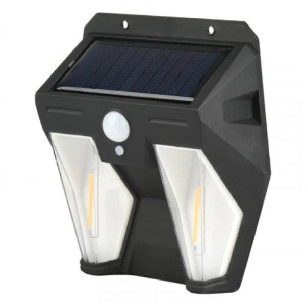 Időjárásálló, napelemes,
mozgásérzékelős kültéri modern lámpa SH68
(BBD)