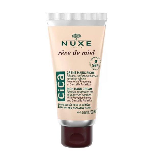Nuxe Tápláló kézkrém Rêve De Miel Cica (Rich Hand
Cream) 50 ml