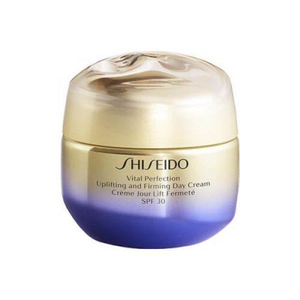 Shiseido Lifting nappali krém SPF 30 Vital Perfection (Uplifting and
Firming Day Cream SPF 30) 50 ml