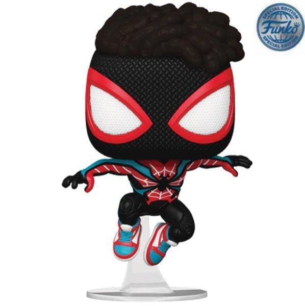 POP! Spider Man Miles Morales (Evolved Suit) (Marvel) Special Kiadás
