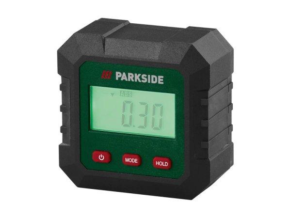 ParkSide PNM 2 B1 Digital Inclinometer, elemes digitális dőlésmérő,
dőlésszög mérő 0 - 360° (4 x 90°) | 0.05° felbontással