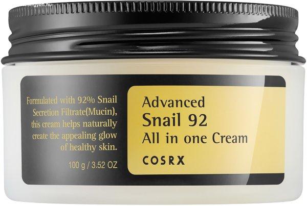COSRX Arcregeneráló krém Advanced Snail 92 (All in One Cream) 100
g