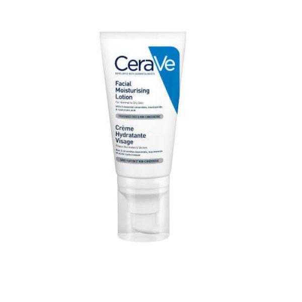 CeraVe Hidratáló krém normál és száraz bőrre
(Facial Moisturising Lotion) 52 ml
