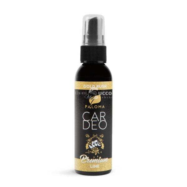 Paloma Illatosító - Paloma Car Deo - prémium line parfüm - Gold rush - 65 ml