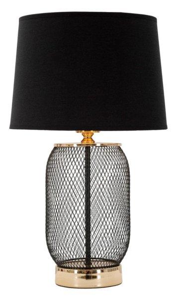 Asztali lámpa, fekete arany - MYSTERE - Butopêa