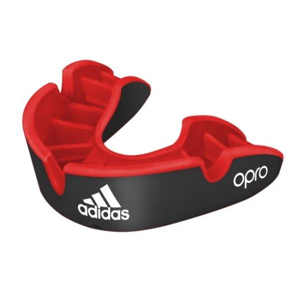 Adidas fogvédő Opro Gen4 Silver, fekete-piros