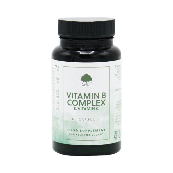 B-vitamin komplex és C-vitamin 60 kapszula - G&G