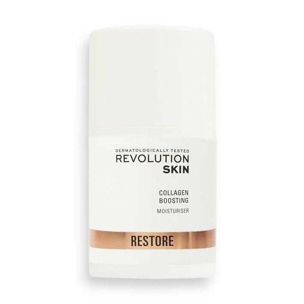 Revolution Skincare Kollagén hidratáló arckrém Restore
(Collagen Booster Moisturiser) 50 ml