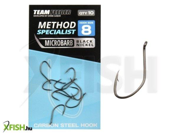 By Döme Tf Method Special Mikroszakállas Pontyozó Horog 6-os 10db/csomag