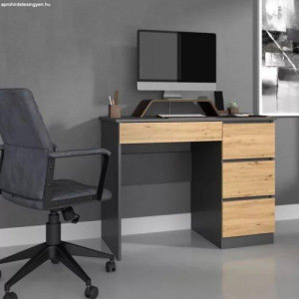 Riano MIX Mijas íróasztal jobb oldali tároló 98x76x51cm antracit-tölgy
