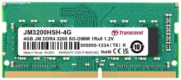 Transcend 4GB DDR4 3200MHz SODIMM