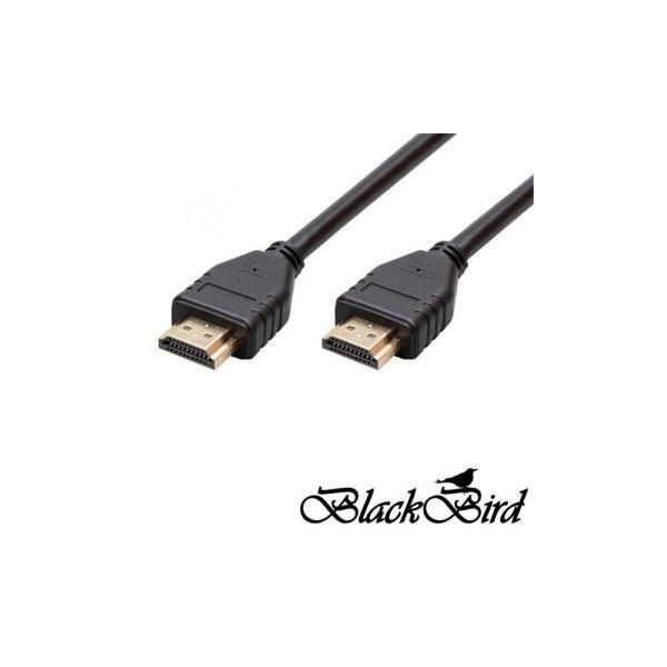 BlackBird HDMI male/male összekötő 4K 20m Black