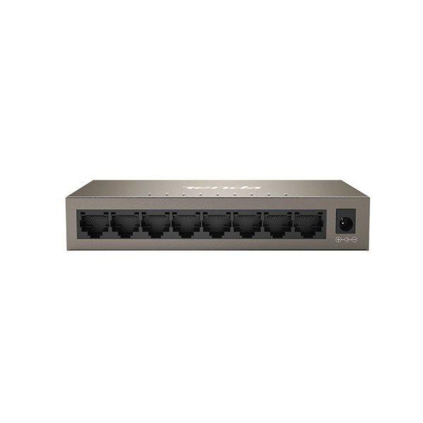 Tenda TEG1008M 8-port Gigabit Ethernet Desktop Switch Desktop & Wall-mounting
Design steel case