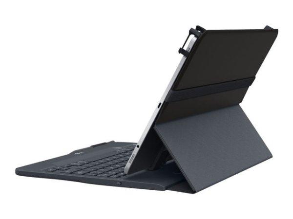 LOGITECH Universal Folio with integrated keyboard for 23 - 25.5cm / 9-10 inch
tablets (UK) INTNL