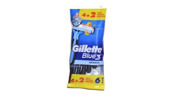 Gillette Blue 3 Smooth eldobható borotva 6db