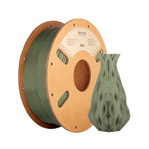 Eryone PLA+ olajzöld (olive green) 3D nyomtató Filament 1.75mm, 1kg/tekercs