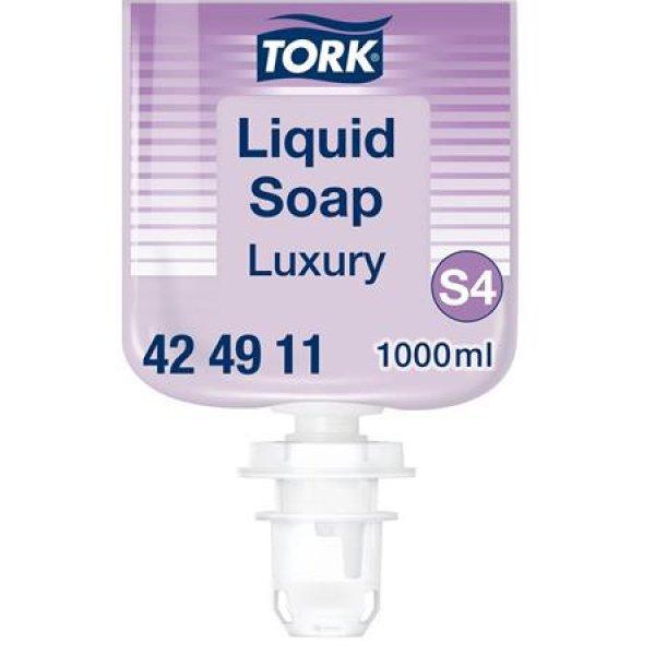 Folyékony szappan, 1 l, S4 rendszer, TORK "Luxury", lila