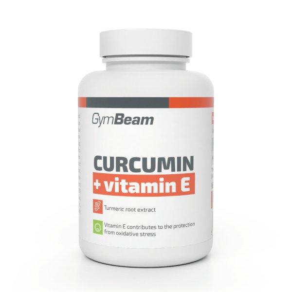 GymBeam Kurkumin + E-vitamin 90 tabletta