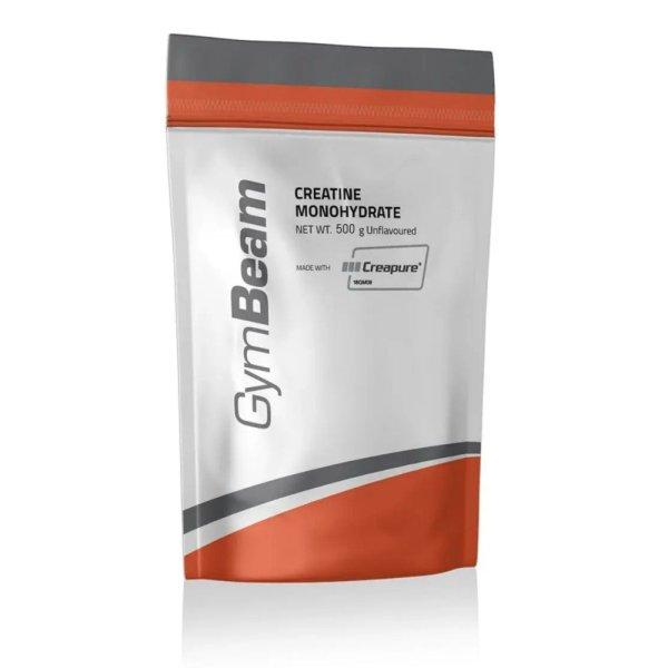 GymBeam Mikronizált kreatin monohidrát (100% Creapure) 500g ízesítetlen
