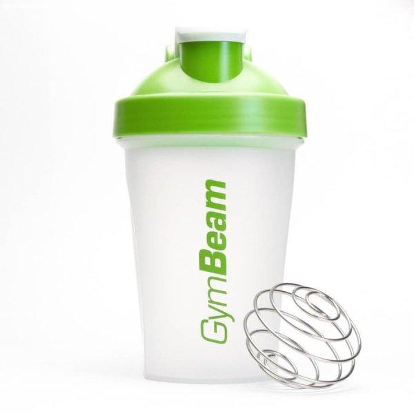 GymBeam Shaker Blend Bottle átlátszó-zöld 400ml