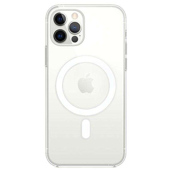 Apple iPhone 12/12 PRO MagSafe gyári átlátszó védőtok