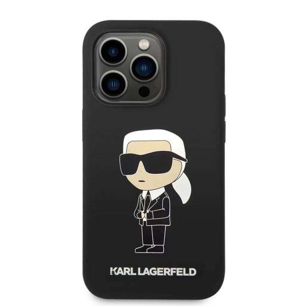 Karl Lagerfeld tok fekete (KLHCP14XSNIKBCK) Apple Iphone 14 Pro Max
készülékhez (127468)