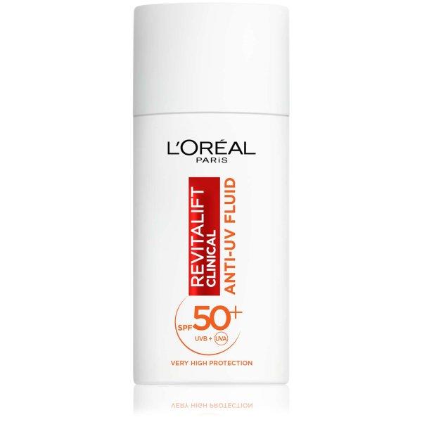L'Oréal Paris Revitalift Clinical Daily UV-sugárzás elleni Fluid SPF50+
C-vitaminnal 50ml