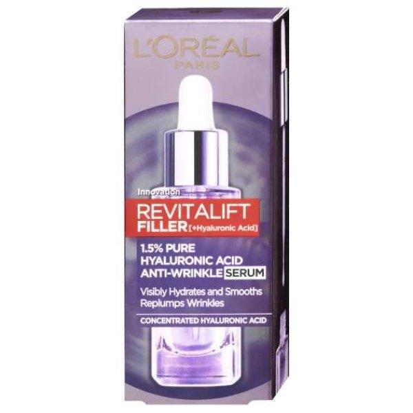 L'Oréal Paris Revitalift Filler ránctalanító Szérum 1,5% tiszta
hialuronsavval 30ml
