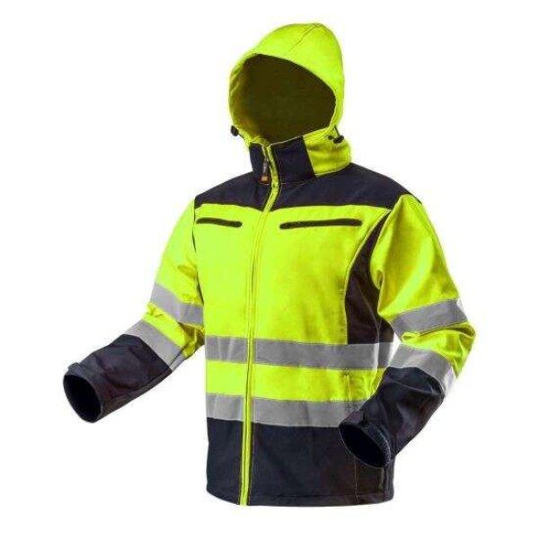 Neo Munkavédelmi Kabát, Fényvisszaverő, Sárga, Vízálló, Láthatósági
Modell, XXL/58 Méret