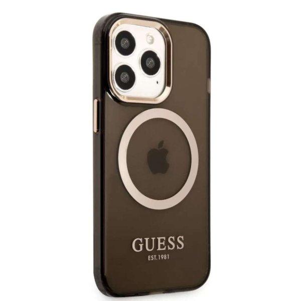 Guess MagSafe tok Black GUHMP13XHTCMK Apple iPhone 14 Pro Max készülékhez