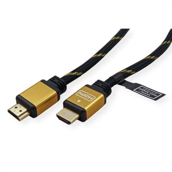 Roline Gold HDMI High Speed Ethernet kábel 15m (11.04.5508-5) (11.04.5508-5)