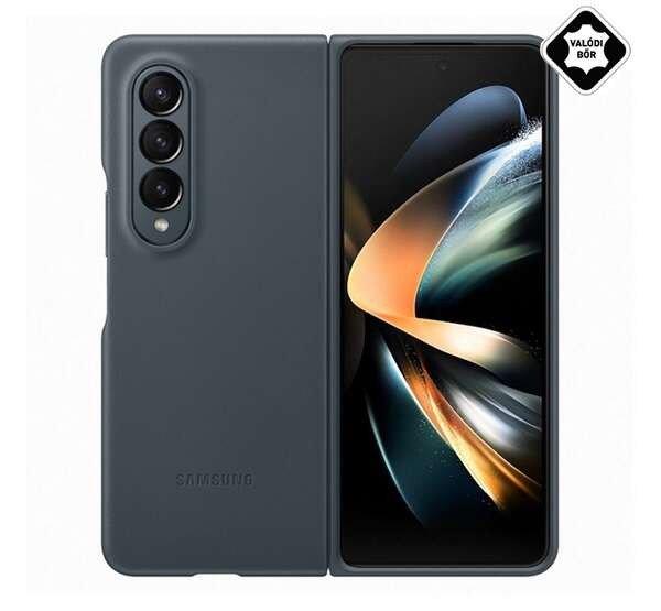SAMSUNG műanyag telefonvédő (valódi bőr hátlap) SÖTÉTZÖLD Samsung
Galaxy Z Fold4 5G (SM-F936)