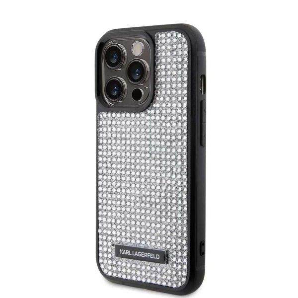 Karl Lagerfeld tok ezüst KLHCP15LHDSPLG Apple Iphone 15 Pro készülékhez
(129123)