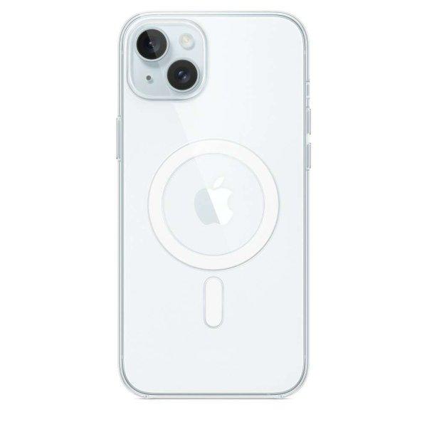 Apple iPhone 15 Plus Gyári MagSafe Tok - Átlátszó