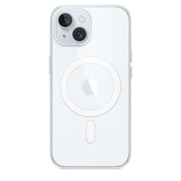 Apple iPhone 15 Gyári MagSafe Tok - Átlátszó