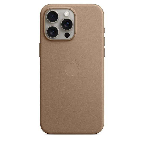 Apple iPhone 15 Pro Max MagSafe Gyári FineWoven-szövettok - Vadonszürke