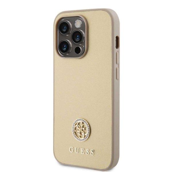 Guess tok Arany Apple Iphone 15 Pro Max készülékhez GUHCP15XPS4DGPD (129504)