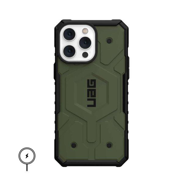 UAG Pathfinder Apple IPhone 14 Pro Max MagSafe Tok - Zöld/Fekete