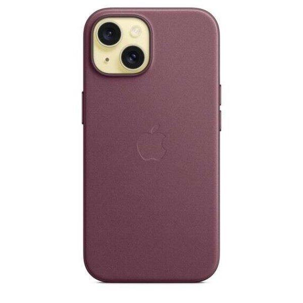 Apple MagSafe-rögzítésű iPhone 15 FineWoven szövettok faeper színű
(MT3E3ZM/A) (MT3E3ZM/A)