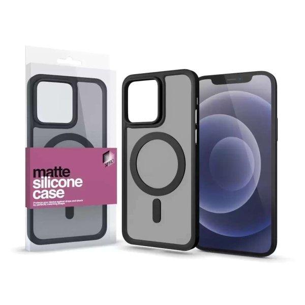XPRO Matte MagSafe tok - Fekete - Iphone 15 Pro Max készülékhez (129281)