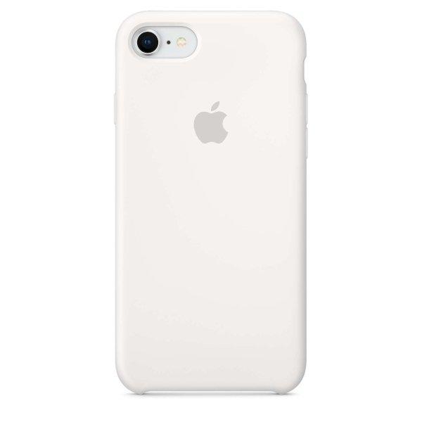 Apple iPhone 7/8 gyári Szilikontok - Fehér (MQGL2ZM/A)